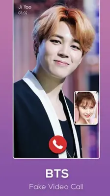 Bts Video Call android App screenshot 0